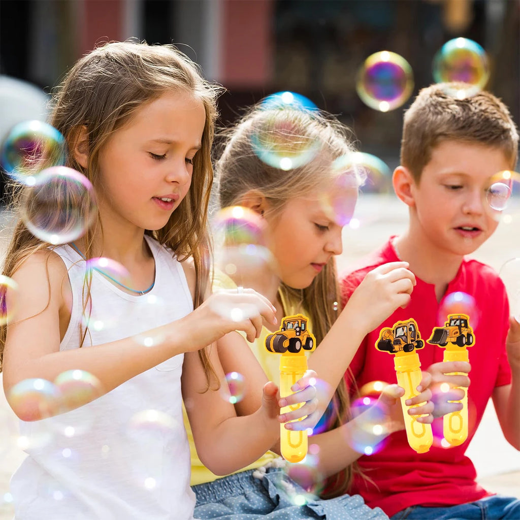 Construction Vehicle Bubble Wand Classroom Reward Pack