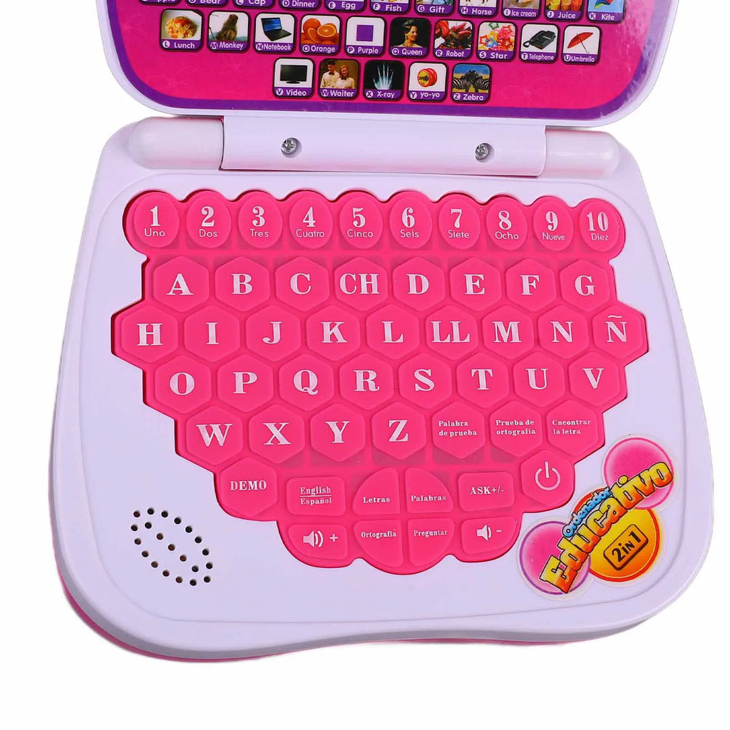 Bilingual Kids Learning Laptop