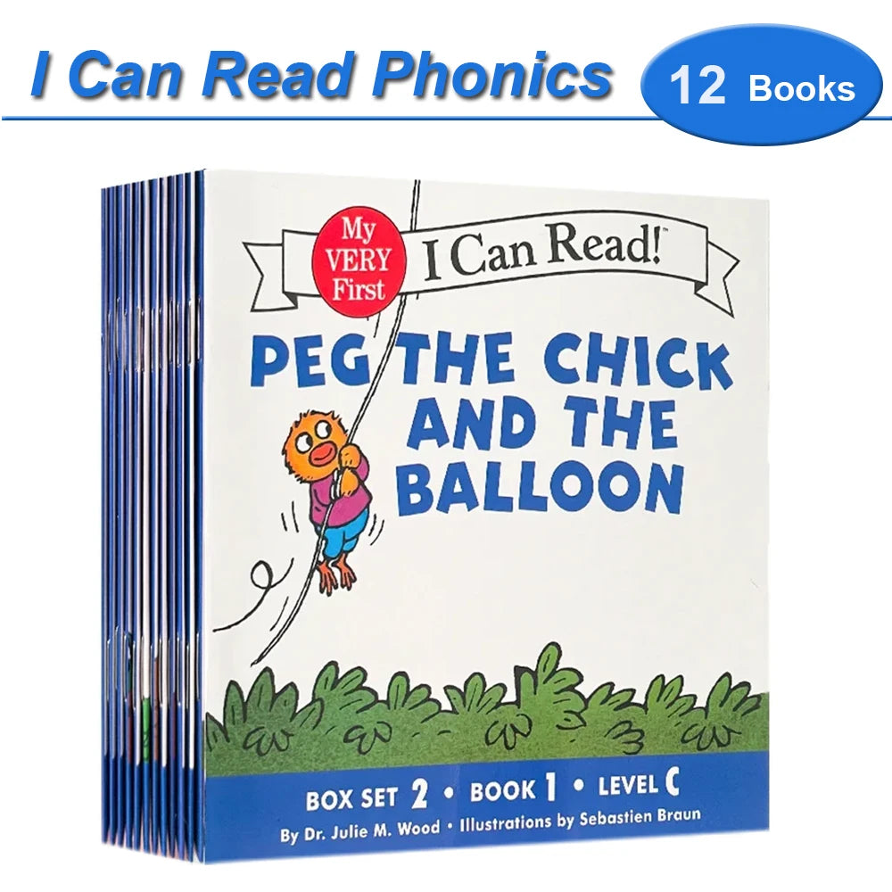 I Can Read Phonics 12 Books/Set