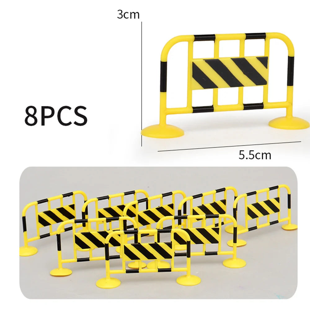Construction Street Sign Sensory Bin Play Set