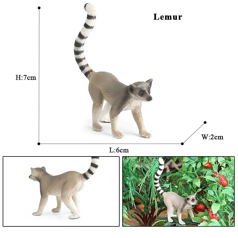 Wild Animal Friends Forest Figurine Collection