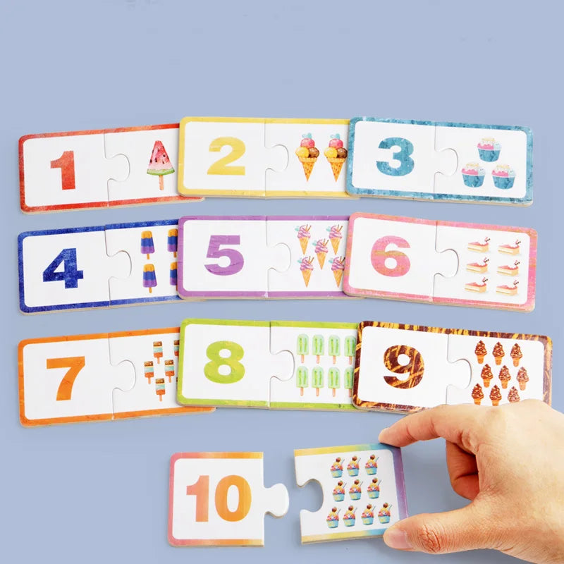 Little Numbers Wooden Number Matching Set