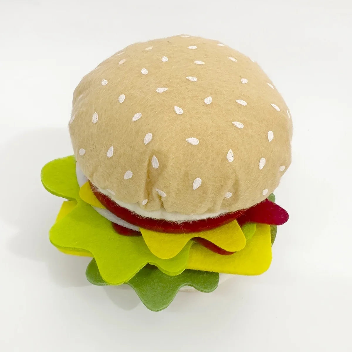 Wonder Bites 28pc Felt Food Burger & Sandwich Play Set