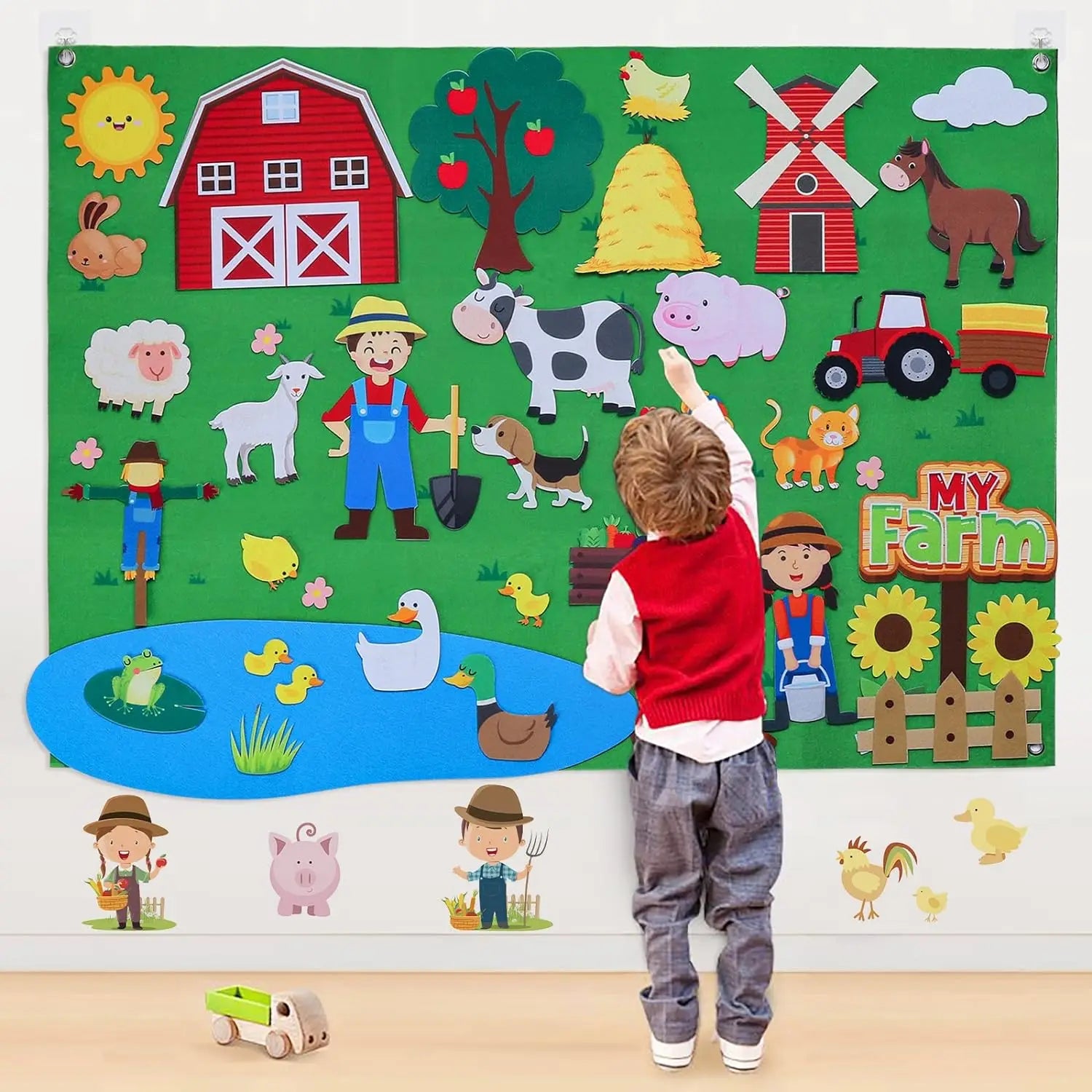 Felt Wall Hanging Story Board