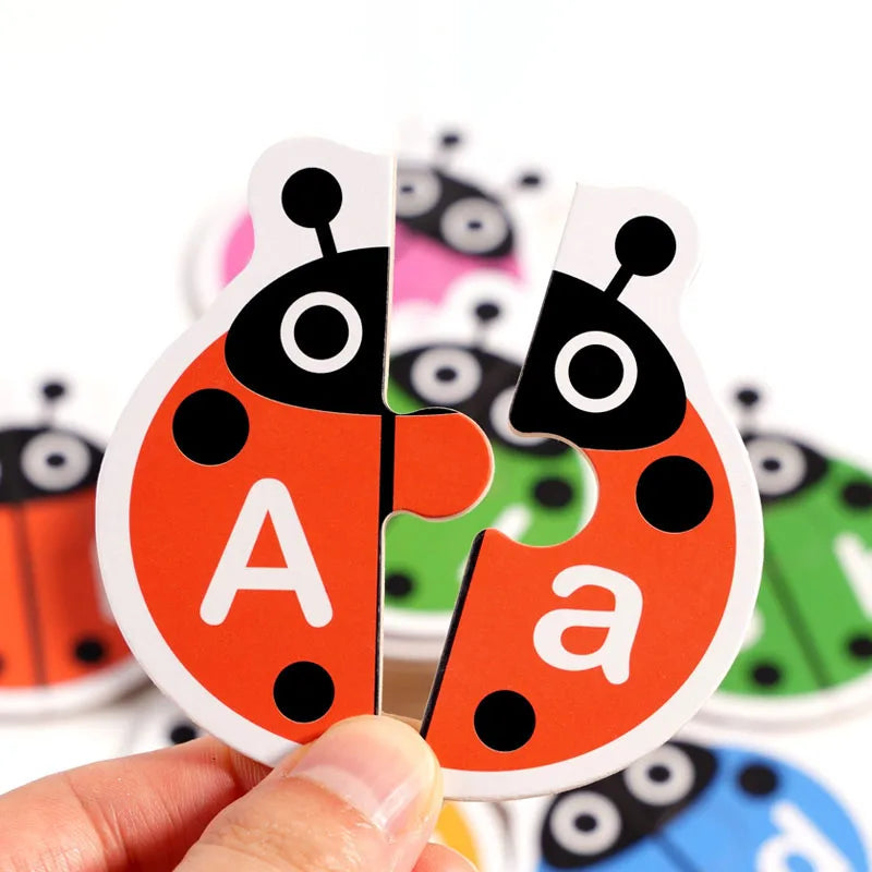 Wonder Match Alphabet Letter Puzzle Learning Set