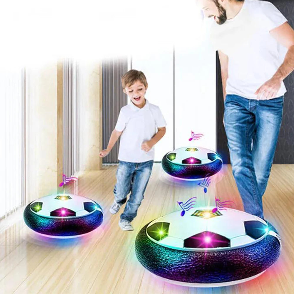 Wonder Float Hover Soccer Ball, LED Light-Up Musical Indoor Game