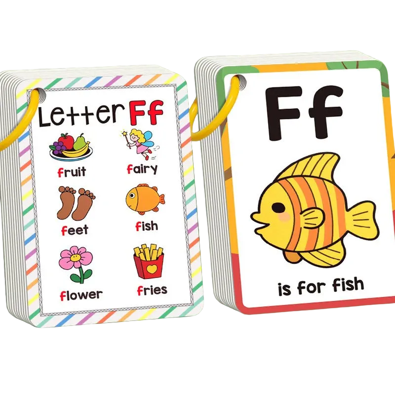 See & Say A-Z English Word Picture Card Set