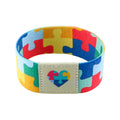 Autism Awareness Stretch Cuff Wristband Gift