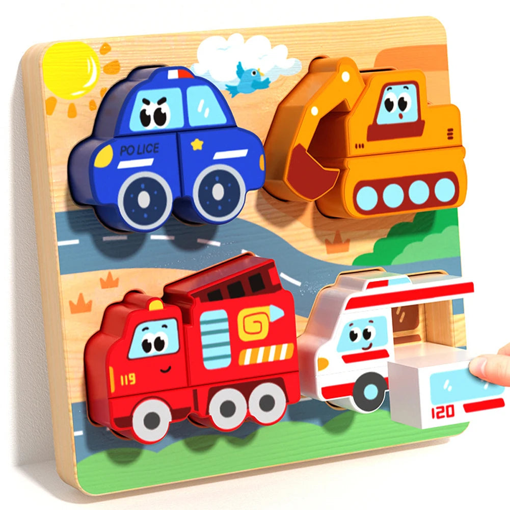 Early Learning Wooden Matching Puzzle Set