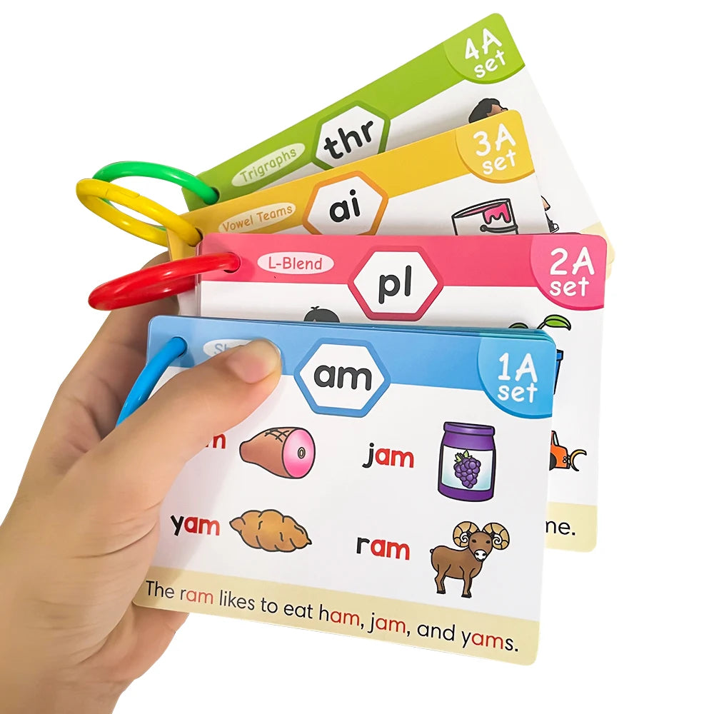 Little Speakers Montessori Phonics ESL Word Card Learning Set