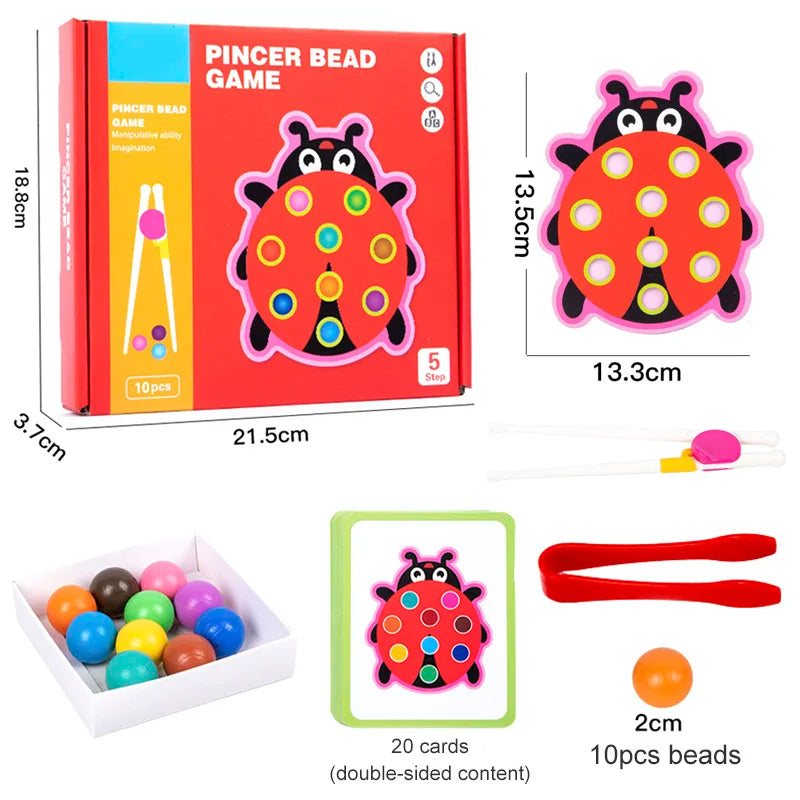 Color Classification Bead Match Logic Game