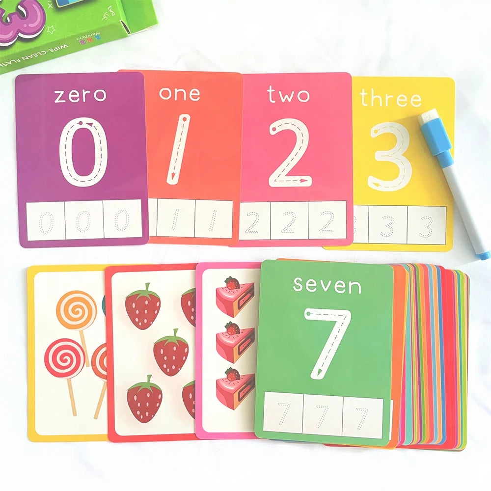 Number & Letter Cognition Flashcard Set