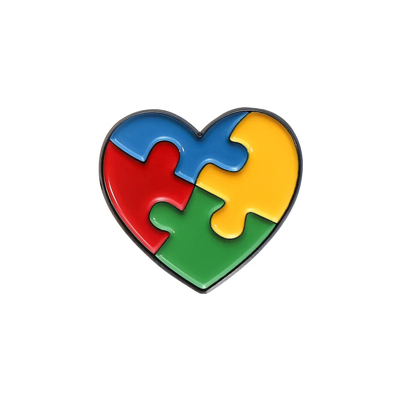Autism Awareness Different Not Less Brooch Gift