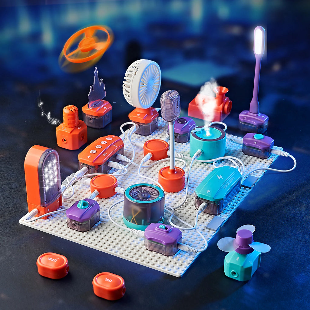 Little Engineers 53pc DIY Electronics Circuit Science Kit