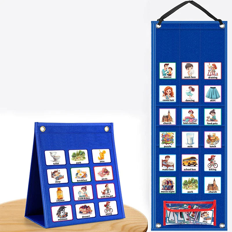 Wonder Routine 96pc Visual Schedule Daily Routine Card Set