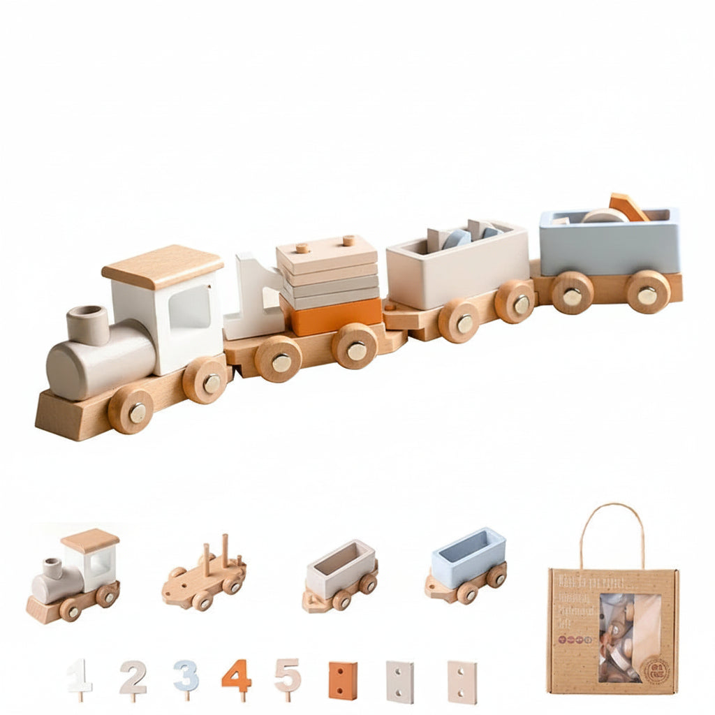 Wonder Train Montessori Baby Toy