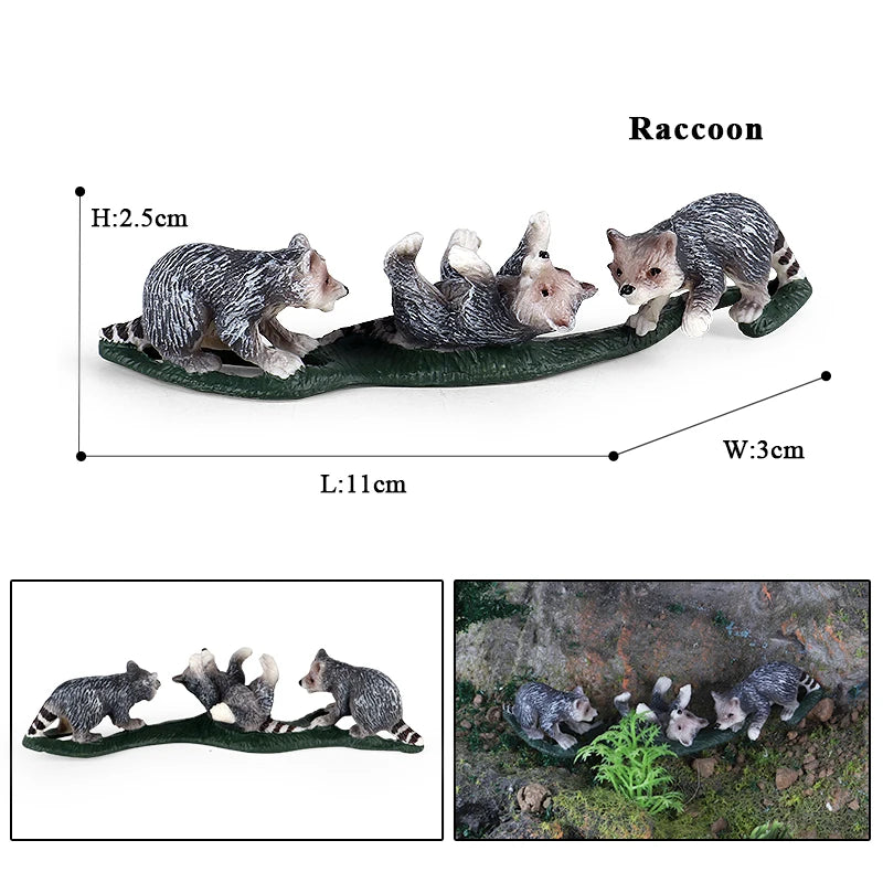 Wild Animal Friends Forest Figurine Collection