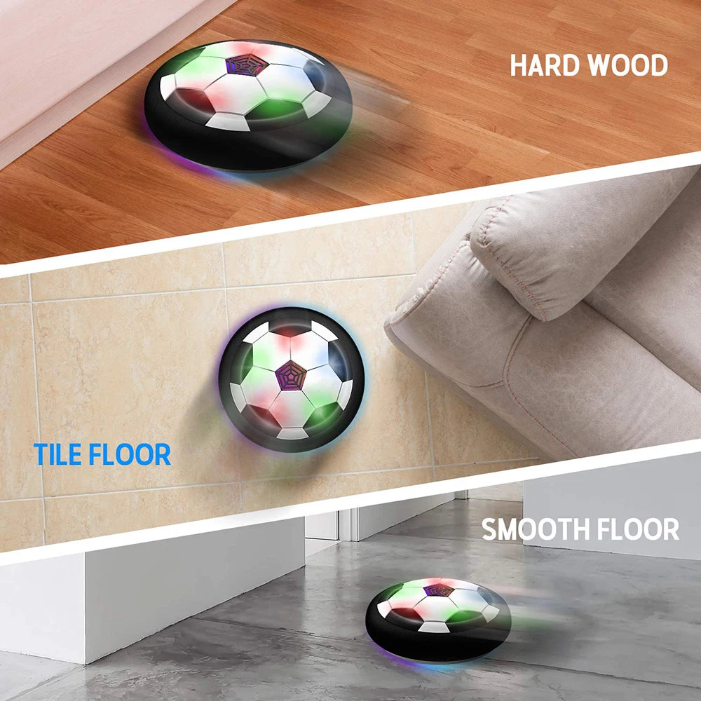 Wonder Float Hover Soccer Ball, LED Light-Up Musical Indoor Game