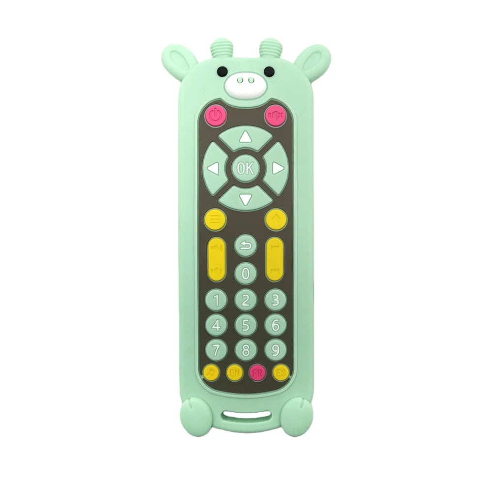 Chew & Soothe Realistic Cartoon Remote Control Teether