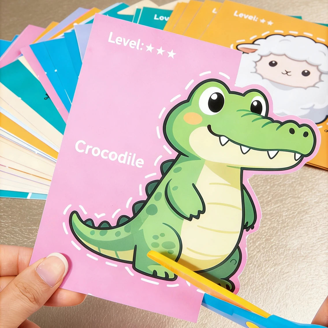 Wonder Cut Safe Scissors & Paper Cutting Activity Set