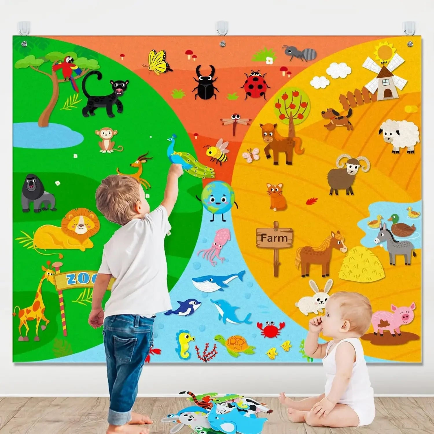 Felt Wall Hanging Story Board
