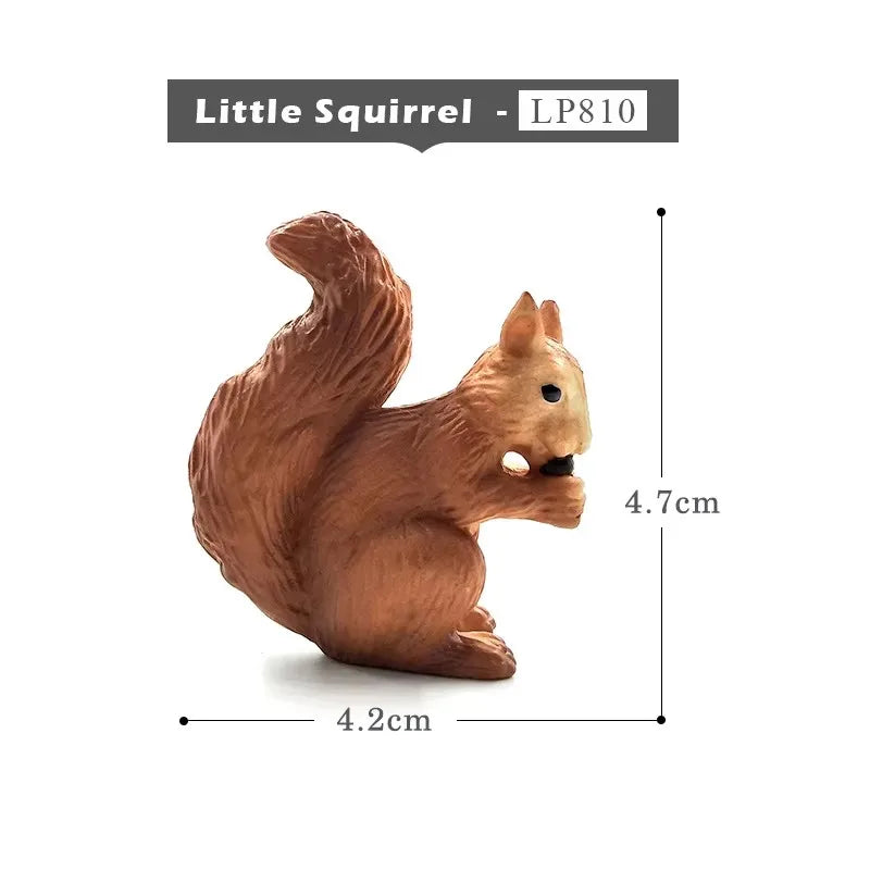 Into the Woods Woodland Animal Miniature Figure Set