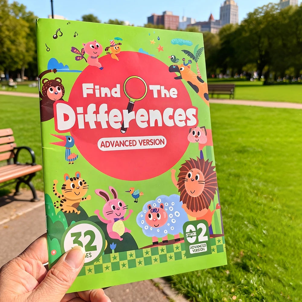 Little Detective Hidden Difference Attention Training Activity Book