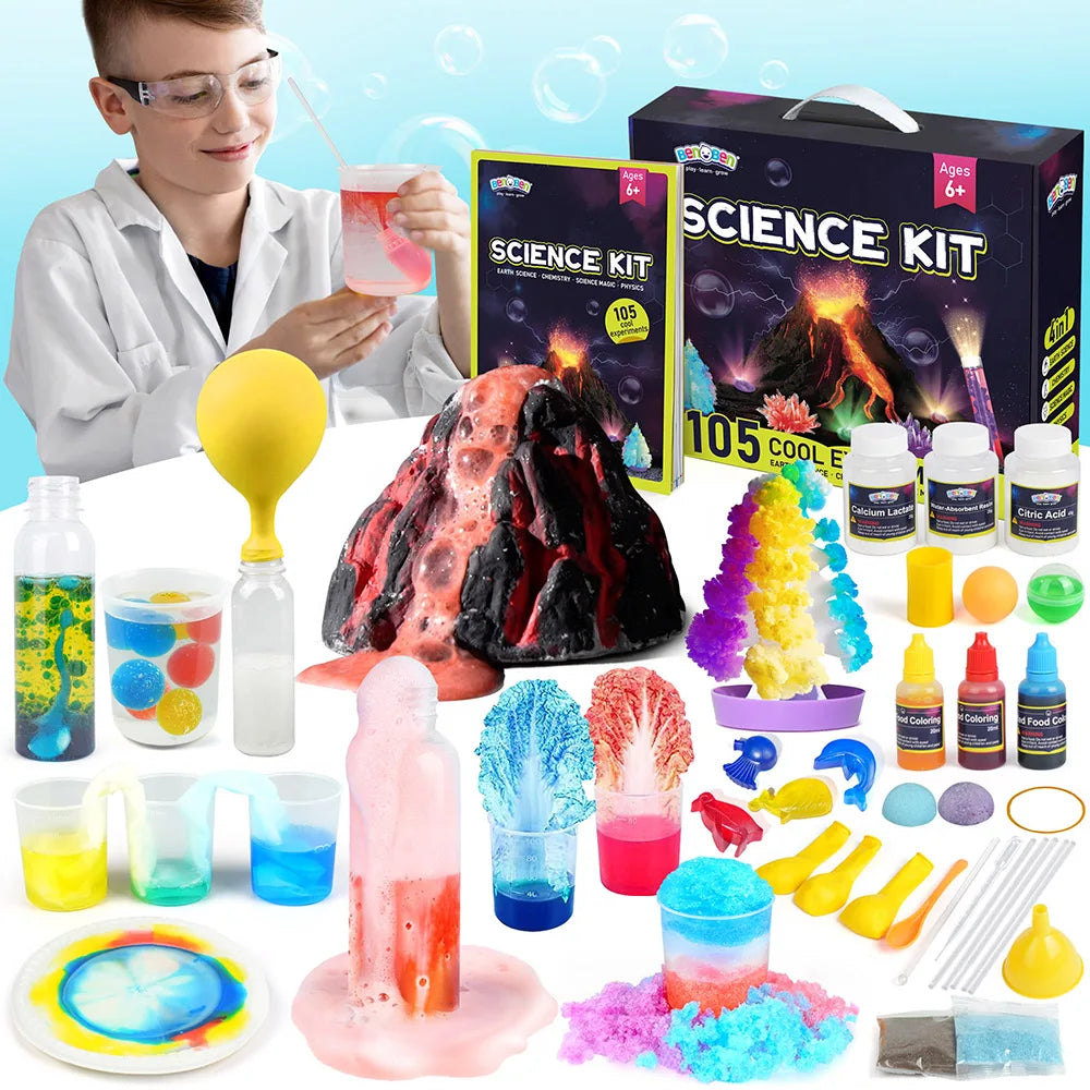 Discover & Experiment 105 Project Science Kit STEM Toy Set