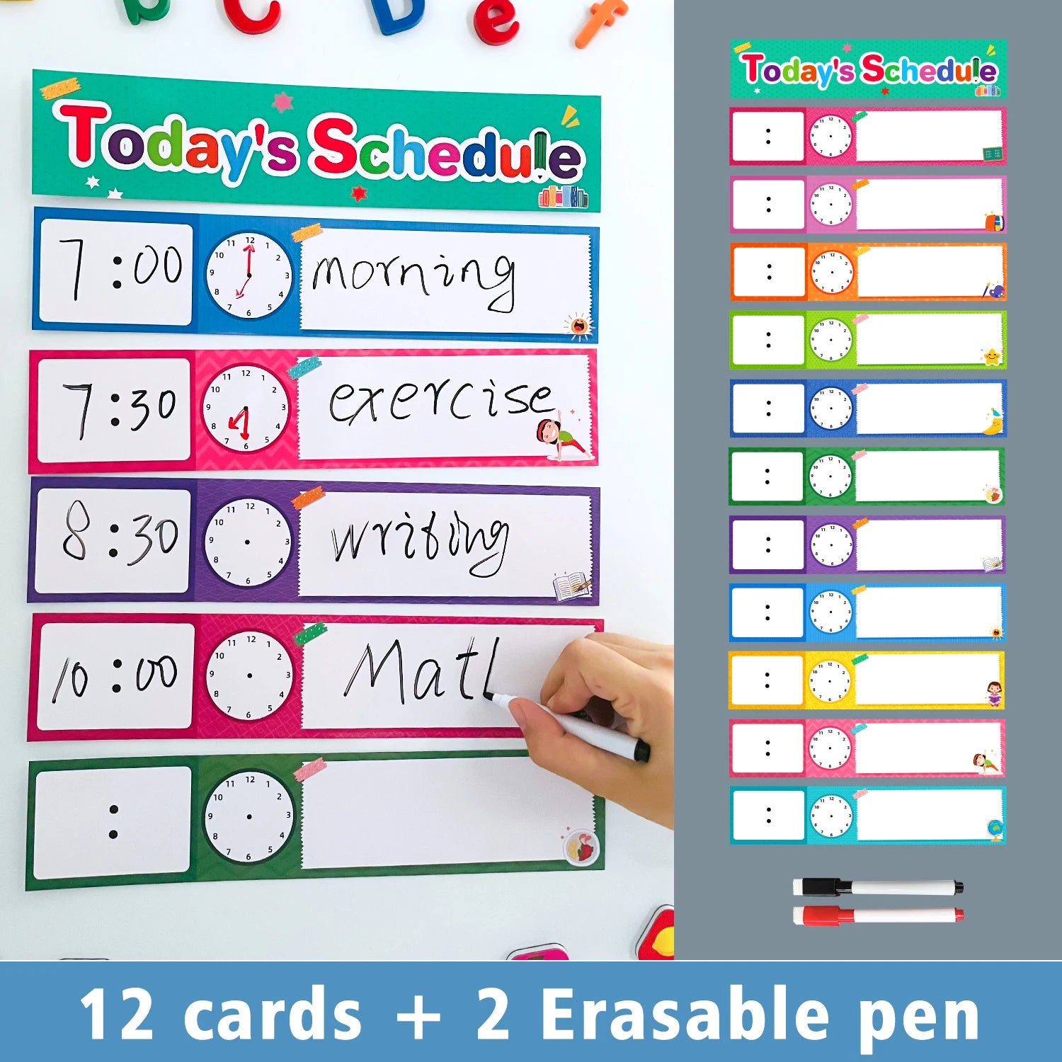Daily Routine Visual Schedule Classroom Card Set