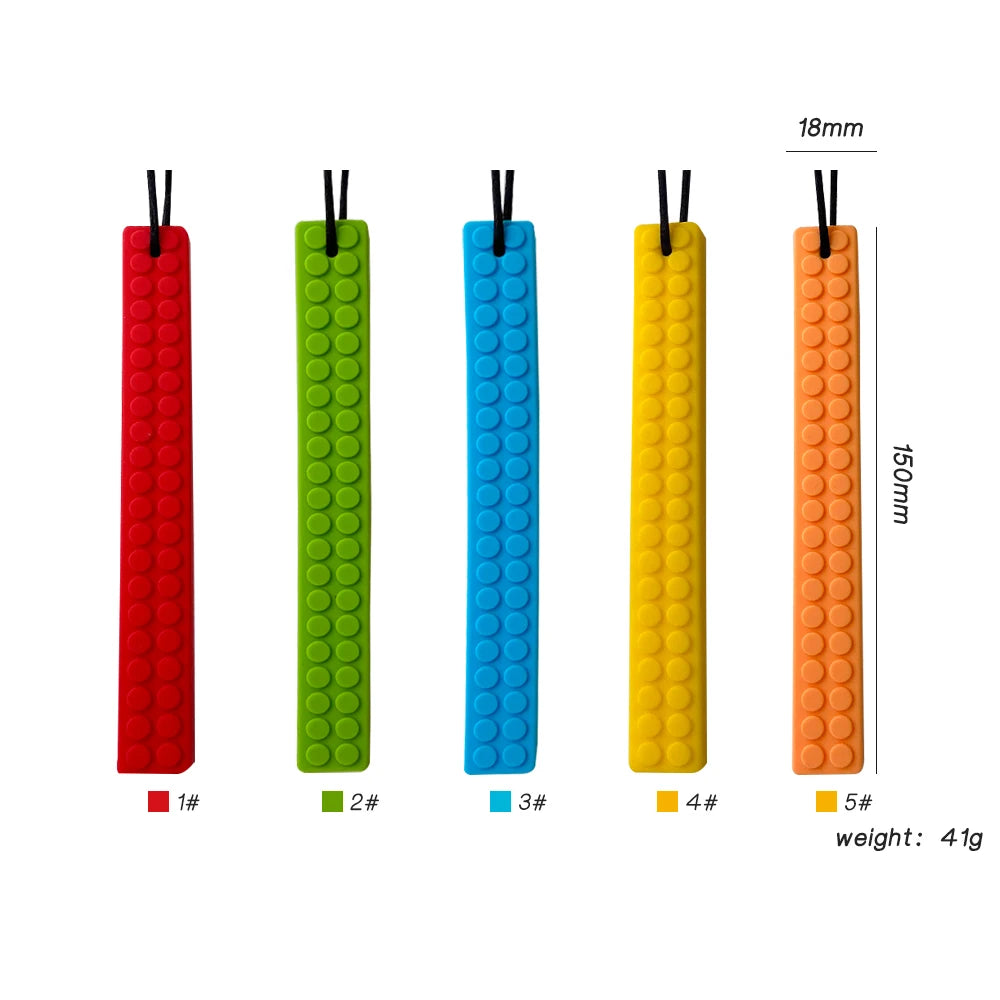 Little Chews Silicone Therapy Chew Necklace