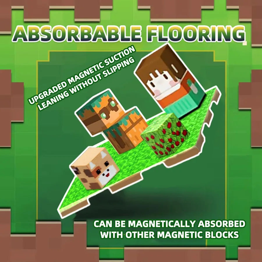 Little Architect Magnetic Baseplate Builder Set