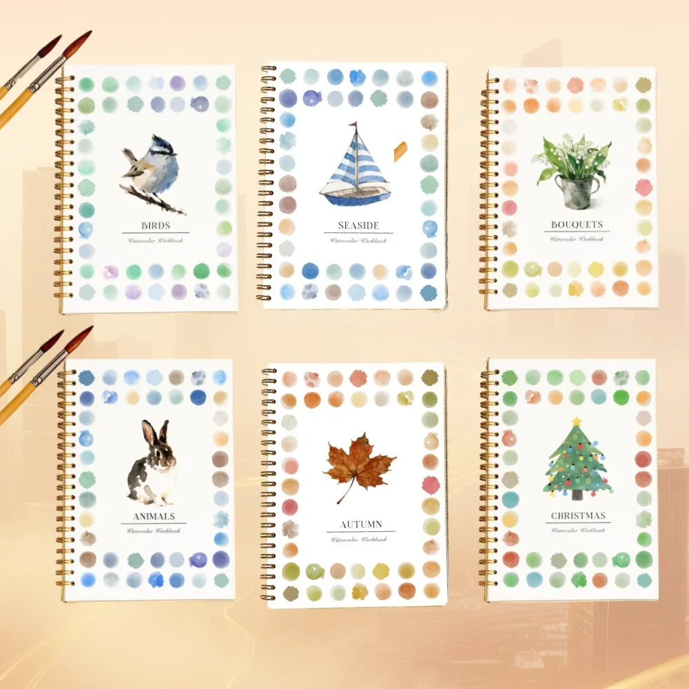Little Artists Beginner Painting Practice Book
