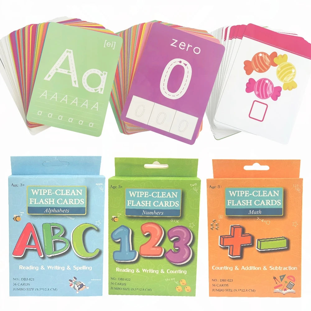Number & Letter Cognition Flashcard Set