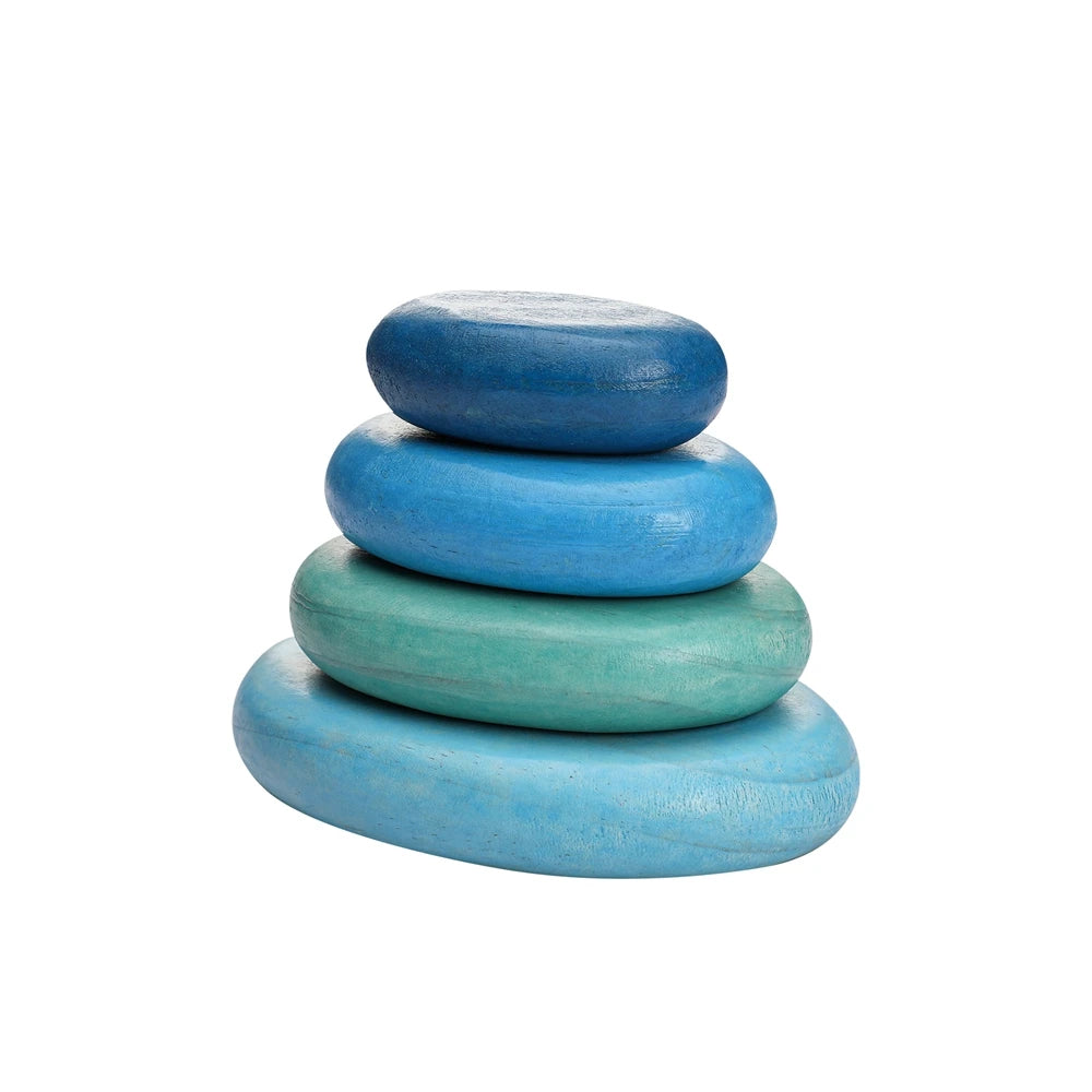 Rainbow Balance Stone Building Blocks