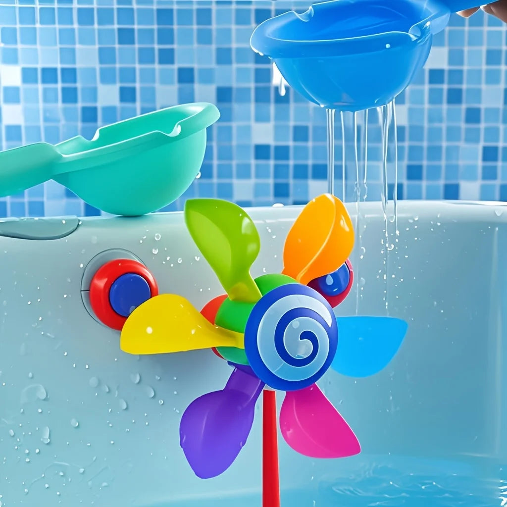 Little Spinner Windmill Spinning Sensory Water Play Toy