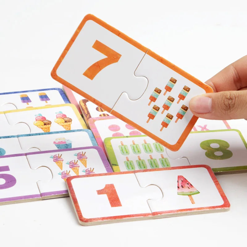 Little Numbers Wooden Number Matching Set
