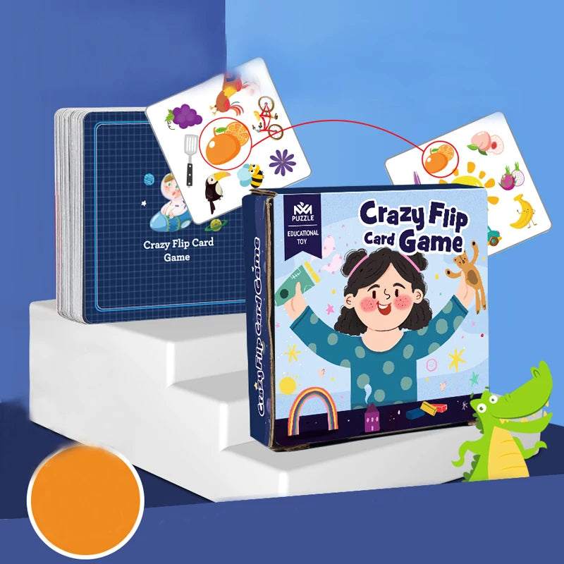 Wonder Match Montessori Card Memory Game Set