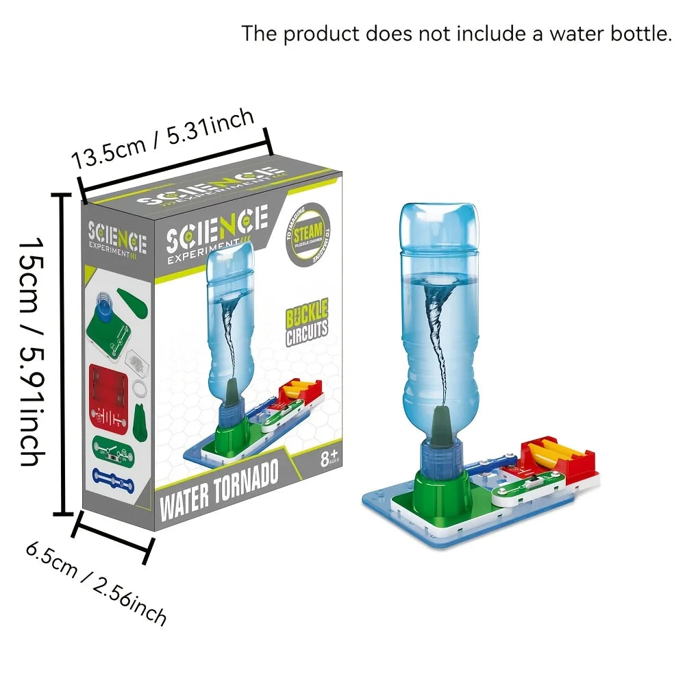 Little Scientists DIY Water Tornado Tabletop STEM Activity Kit