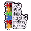 Autism Awareness Enamel Pin Badge