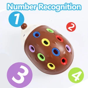 Sensory Hedgehog Fine Motor Toy | Montessori Learning Toy