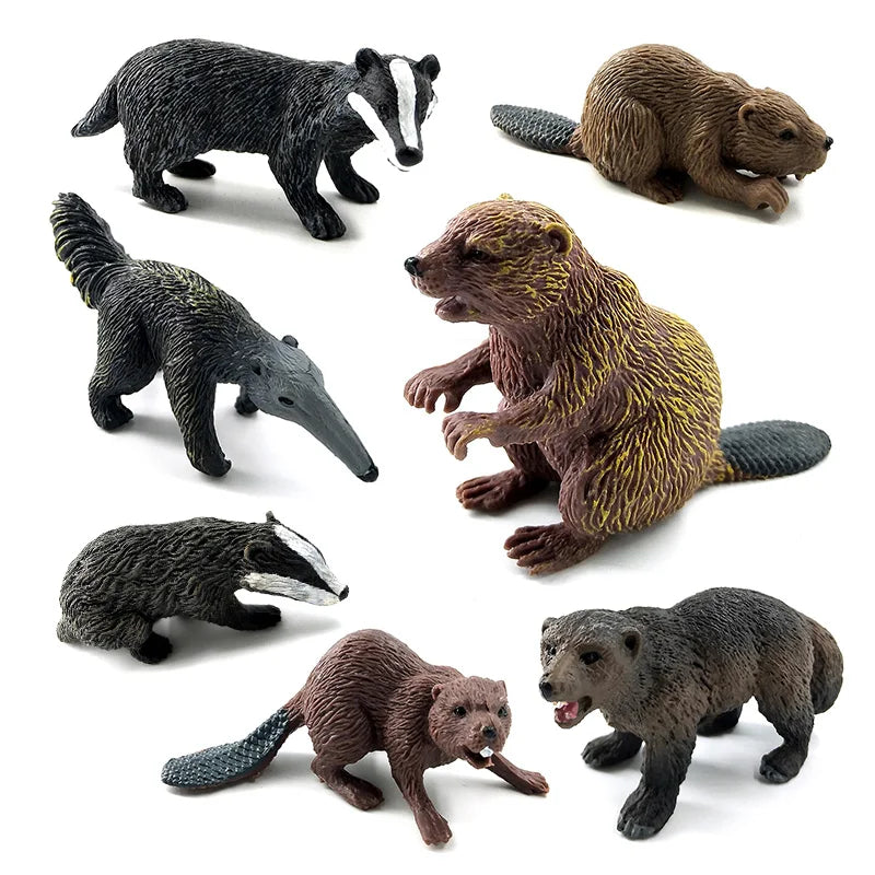 Into the Woods Woodland Animal Miniature Figure Set