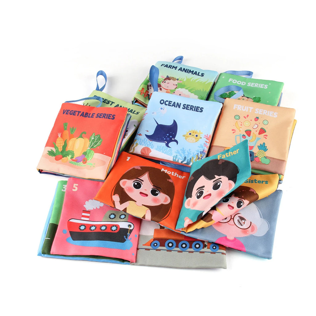 Feel & Discover Montessori Sensory Cloth Book