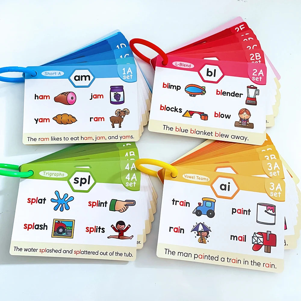Little Speakers Montessori Phonics ESL Word Card Learning Set