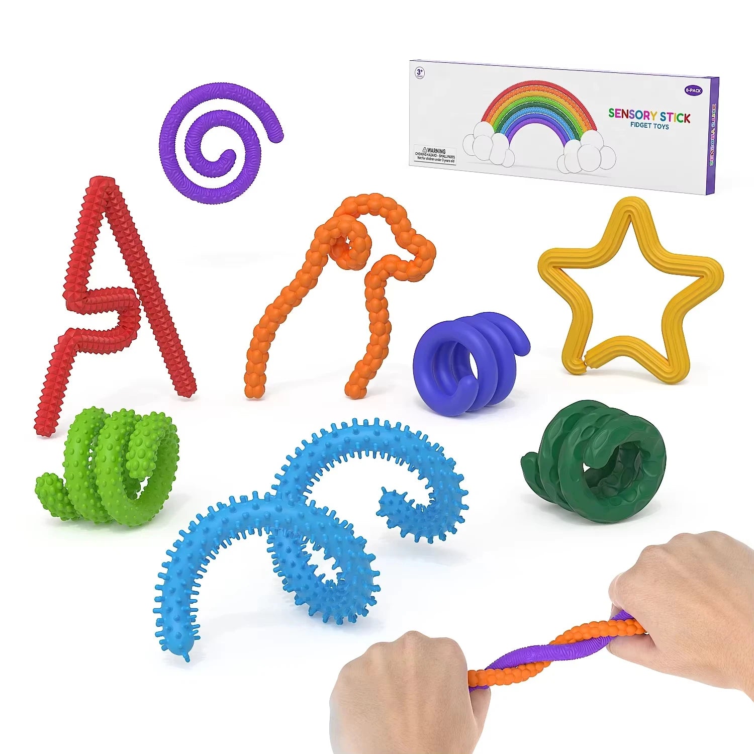 Calm & Fidget Sensory Sticks Set