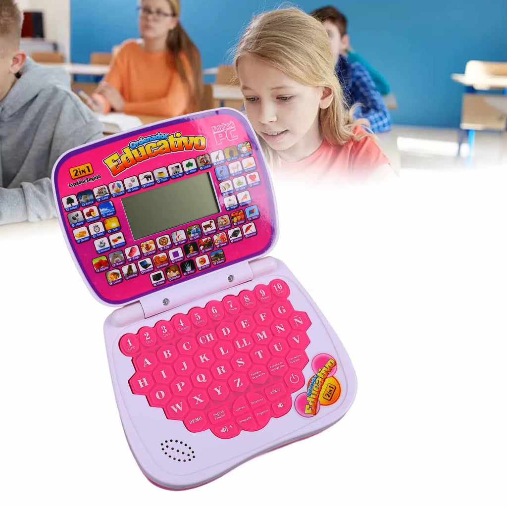 Bilingual Kids Learning Laptop