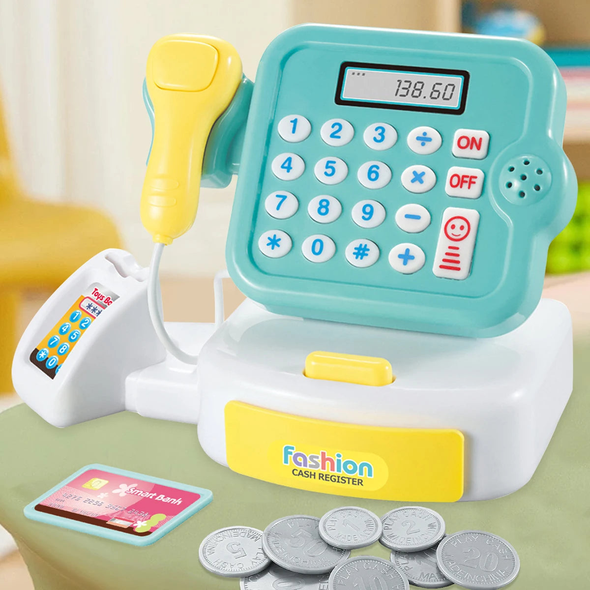 Scan & Pay Supermarket Cash Register Pretend Play Toy