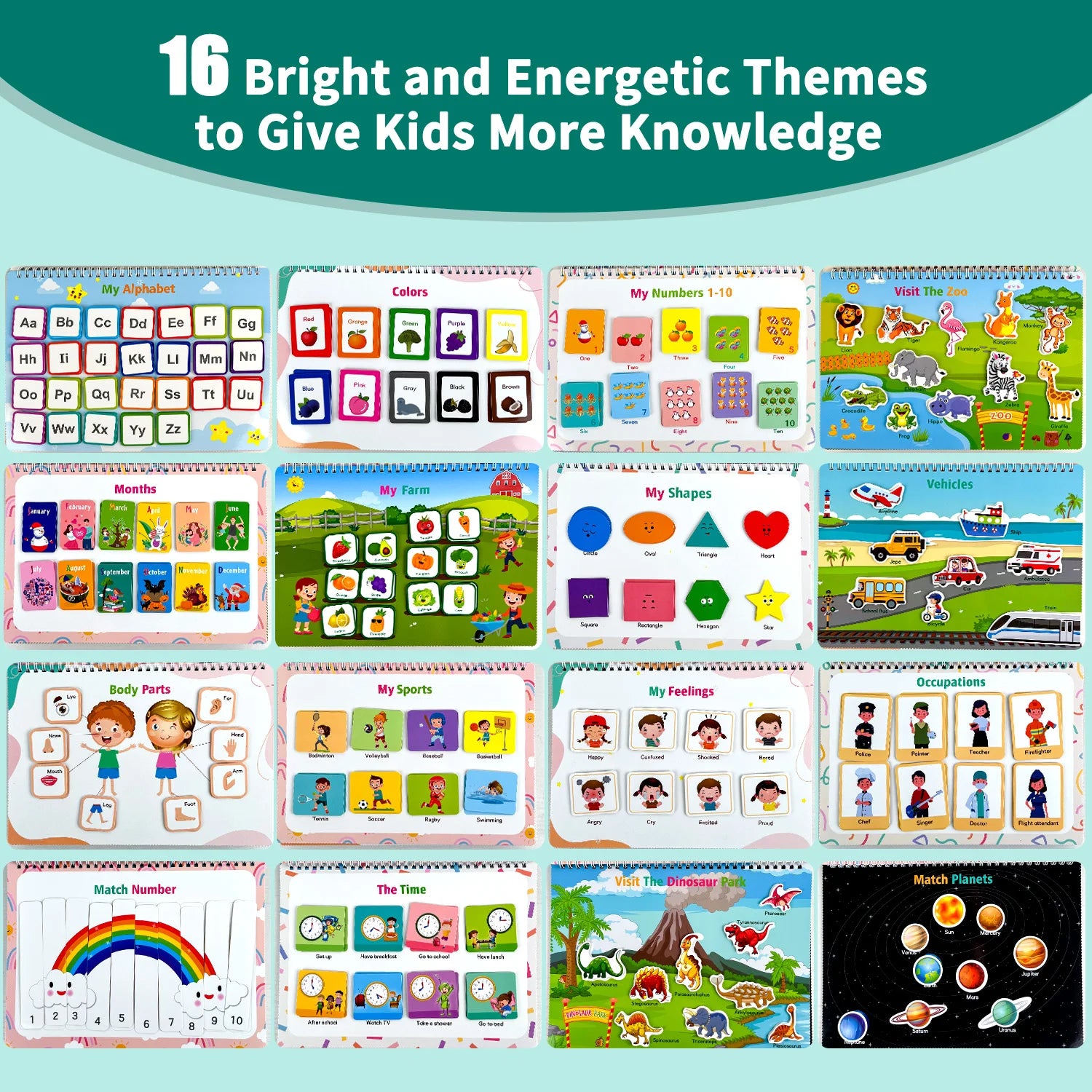 Sticker Busy Book Activity Set