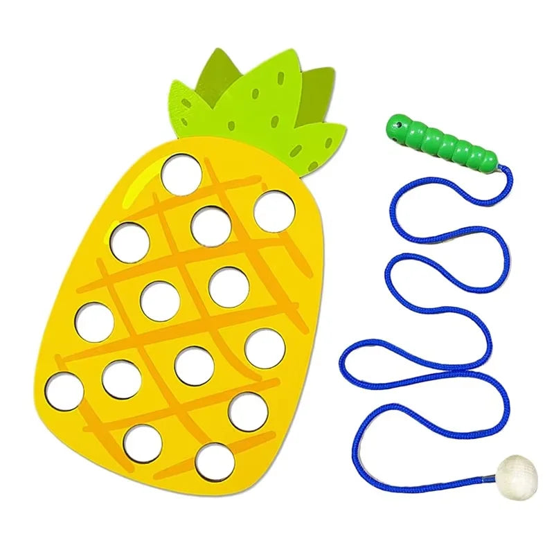 Little Hands Fruit Lacing Fine Motor Toy