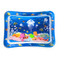 Tummy Time Inflatable Baby Water Play Mat Sensory Pad