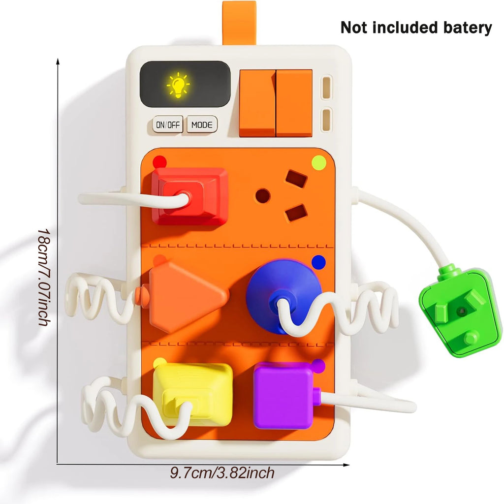 Montessori Sensory Outlet Plug Busy Board Toy